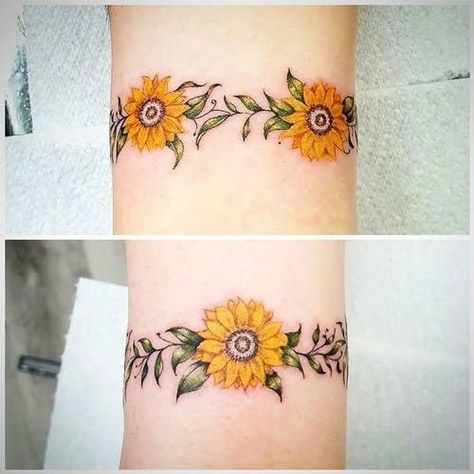 Wrist Tats, Sunflower Tattoo Simple, Fingerprint Tattoos, Botanical Tattoos, Tooth Tattoo, Tiny Wrist Tattoos, Lady Bug Tattoo, Bracelet Tattoo, Bug Tattoo