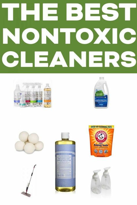 Nontoxic Cleaning, Toxic Free Living, Household Cleaning Products, Chemical Free Living, Natural Cleaning Recipes, Toxic Cleaning Products, Chemical Free Cleaning, Organic Cleaning Products, Homemade Cleaning Products