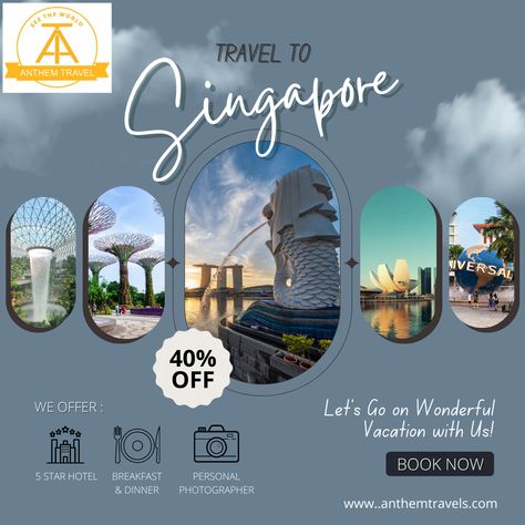 Futuristic Garden, Photoshop Eyes, Singapore Tour Package, Travel Advertising Design, Travel Banner, Western Travel, Holiday In Singapore, Tourism Design, Singapore Tour