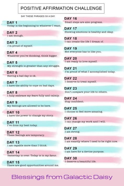 30 days of affirmations to add some positive vibes into your life. Think Big, Positive Affirmation, Proud Of Me, Affirmation Quotes, Positive Affirmations, Positive Vibes, 30 Day, Self Love, Psychology