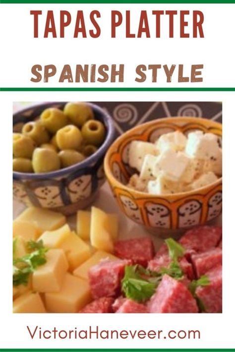 Spanish Tapas Platter | How to Serve and Choose the Best Spanish Tapas Tapas Platter, Potluck Appetizers, Spanish Tapas Recipes, Low Carb Meats, Best Tapas, Easy Starters, Starter Recipes, Tomato Relish, Tapas Recipes