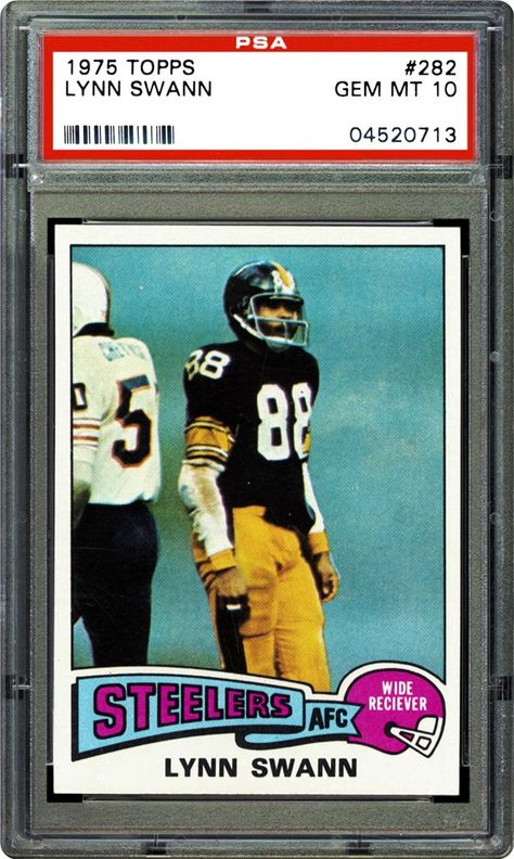 Lynn Swann, Steelers Country, Topps Football Cards, Football Trading Cards, Steeler Nation, Steelers Fan, Sports Hero, Sports Figures, Grade 6