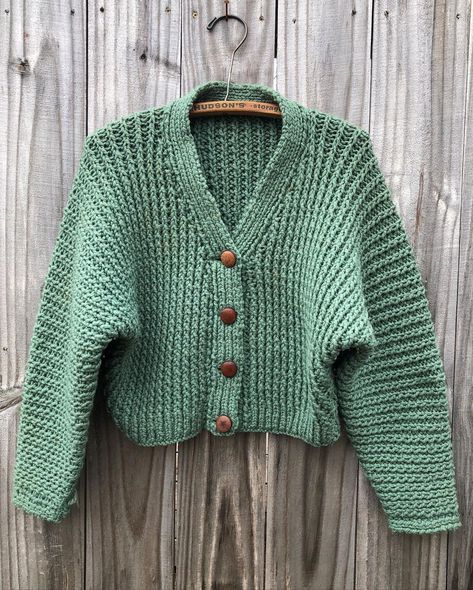 @_waxplant shared a photo on Instagram: “Seafoam green cropped, chunky knit cardigan with dolman sleeves and large leather covered buttons. Some light piling. Best for size M/L…” • Mar 1, 2021 at 6:38pm UTC Chunky Knit Cardigan, Seafoam Green, Leather Cover, Dolman Sleeve, Covered Buttons, Chunky Knit, Knit Cardigan, Vintage Style, A Photo