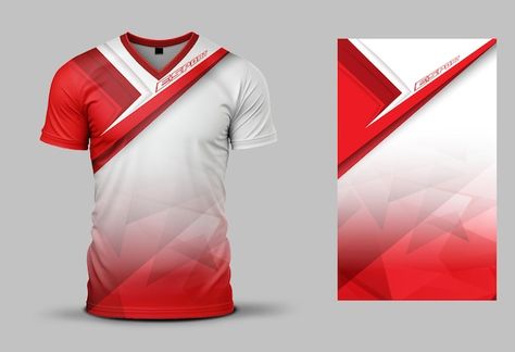 Sports T Shirt Design Ideas, Template Jersey, Red Basketball Jersey, Gaming T Shirt, Polo T Shirt Design, Jersey Template, Jersey Mockup, Racing Jersey, Sports Tshirt Designs