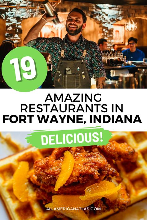 Best Restaurants in Fort Wayne, Indiana Ft Wayne Indiana, Romantic Nights, Indiana Travel, Fort Wayne Indiana, Cool Restaurant, Unique Restaurants, Family Dining, Fort Wayne, Eat Local