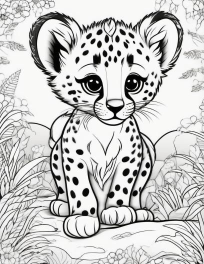 Get ready to run wild with our cheetah coloring pages! 🐯 Featuring the fastest land animal on Earth, our coloring pages are purr-fect for kids who love wildlife and adventure. Click to explore and start coloring today! 🎨 Cheetah Coloring Page, Coloring Pages For Kids, Coloring Page, On Earth, Free Printables, Coloring Pages, For Kids, Animals, Color