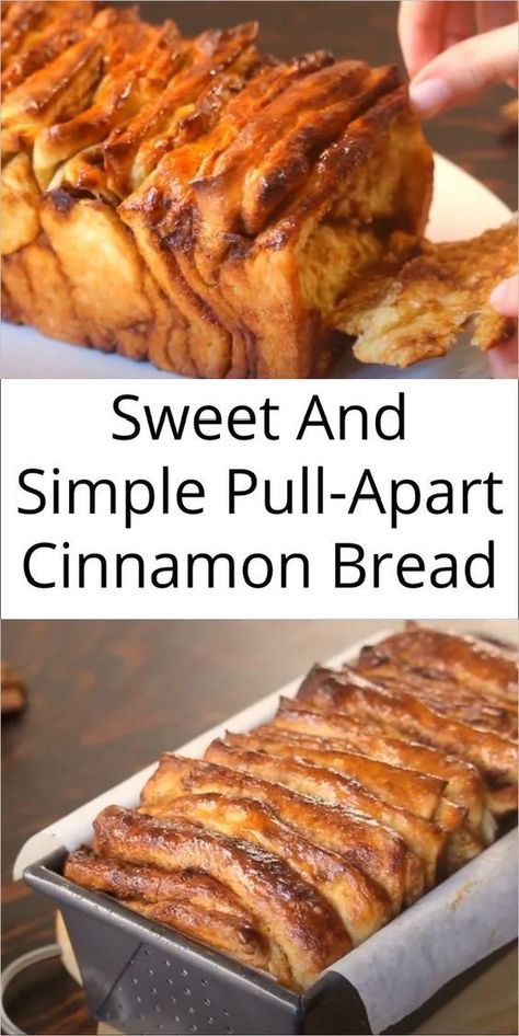 Cinnamon Pull Apart, Cinnamon Pull Apart Bread, Pumpkin Spice Everything, Pull Apart Bread, Easy Cinnamon, Cinnamon Bread, Pull Apart, Bread Recipes Homemade, How To Make Bread