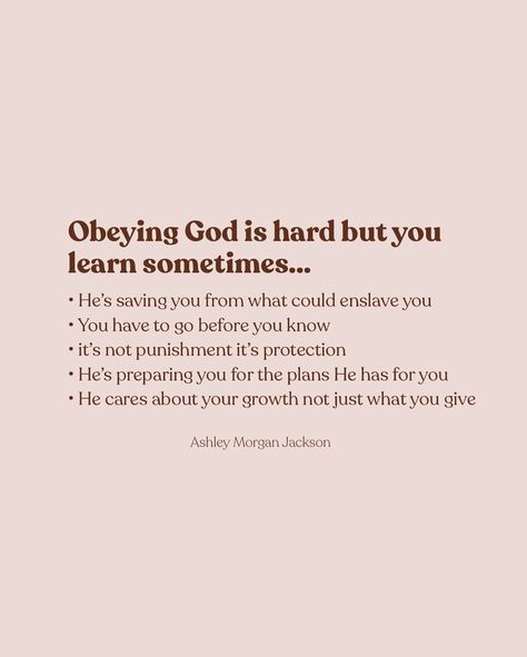 More often than not God asks us to obey before we have all our questions answered or things make perfect sense. We obey not because it’s easy but because we trust Him. Let’s read what God Himself says about obedience: “If you love me, you will keep my commandments.“ John 14:15 But Peter and the apostles answered, “We must obey God rather than men.” Acts 5:29 “As obedient children, do not be conformed to the passions of your former ignorance,” 1 Peter 1:14 If you are willing and obedient,... You Have Not Because You Ask Not Quotes, Prayers For Obedience, What God Says About Love, John 1:14, Love God Quotes, Quotes About Being In Love, Obeying God, Keep My Commandments, Obedience To God