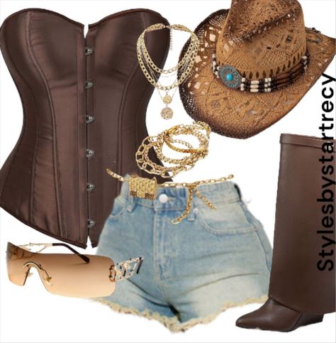 Megan Thee Stallion Concert Outfit Ideas, Megan Thee Stallion Concert Outfit, Beyonce Country, Megan Outfit, Summer Baddie, Country Fits, Garden Party Theme, Cowgirl Style Outfits, Bead Decor