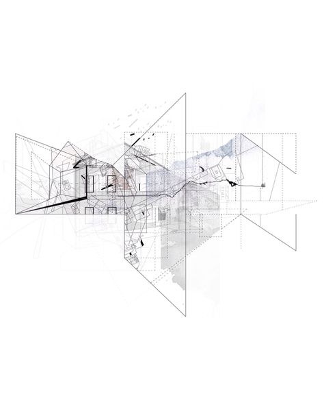 Unfold space// Discover what is mysterious in things, in life , in human acts  #drawing #concept #architecture Transect Drawing Architecture, Human Acts, Architecture Board, What Is, Architecture Collage, Concept Diagram, Architecture Concept, Architecture Graphics, Architectural Sketch