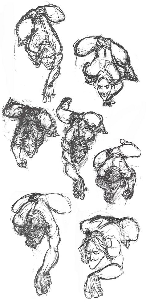 Tarzan Pose Reference, Tarzan 1999, Glen Keane, Character Model Sheet, Animation Studios, Disney Concept Art, Character Design Sketches, Disney Sketches, Motion Pictures