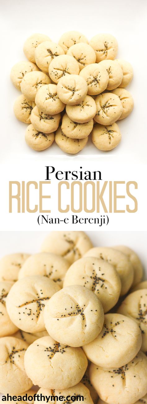 Assyrian Food, Persian Desserts, Rice Cookies, Rice Flour Recipes, Persian Rice, Damien Rice, حلويات عربية, Persian Recipes, Best New Recipes