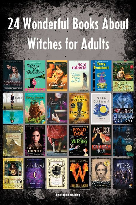 Halloween books aren't just for kids! Most of these books about witches were written with an adult audience in mind. Books About Witches, Halloween In New York, Supernatural Books, Reading List Challenge, Male Witch, Paranormal Books, Books For Adults, Recommended Books, Witch Books