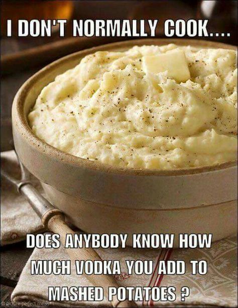 I don't normally cook... does anyone know how much vodka to add to mashed potatoes? Twice Baked Mashed Potatoes, Starchy Sides, Buttermilk Mashed Potatoes, Baked Mashed Potatoes, Garlic Mashed Potatoes, Mashed Potato Recipes, Potluck Dishes, Garlic Mashed, Holiday Meals