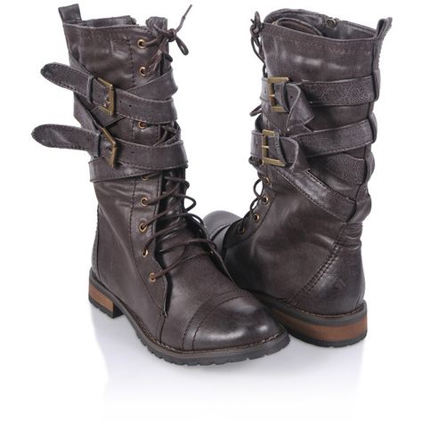 Buckle-Up Combat Boots ($36) ❤ liked on Polyvore featuring shoes, boots, botas, zapatos, women, mid-calf boots, buckle boots, lacing combat boots, combat boots and forever 21 boots Drawing Outfits, Lace Combat Boots, Man Dress Design, Military Style Boots, Military Combat Boots, Army Boots, Low Heel Boots, Lace Up Combat Boots, Military Boots