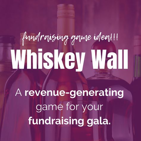 Whiskey Wall, Wine Pull, Fundraiser Raffle, Fundraising Games, Easy Fundraisers, Auction Baskets, Gala Themes, Gala Ideas, Fundraising Gala