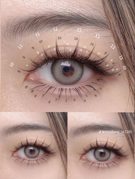 Eyelash Extensions Salons, Bottom Eyelashes, Lashes Fake Eyelashes, Lash Extensions Makeup, Eyelash Technician, Makeup Drawing, Perfect Eyelashes, Korean Eye Makeup, Eyelash Extentions