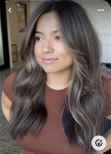 Ash Brown Hair Balayage, Brown Hair Inspiration, Hair Color Asian, Ash Brown Hair Color, Mushroom Hair, Ash Hair Color, Ash Brown Hair, Brown Hair Inspo, Brunette Hair With Highlights