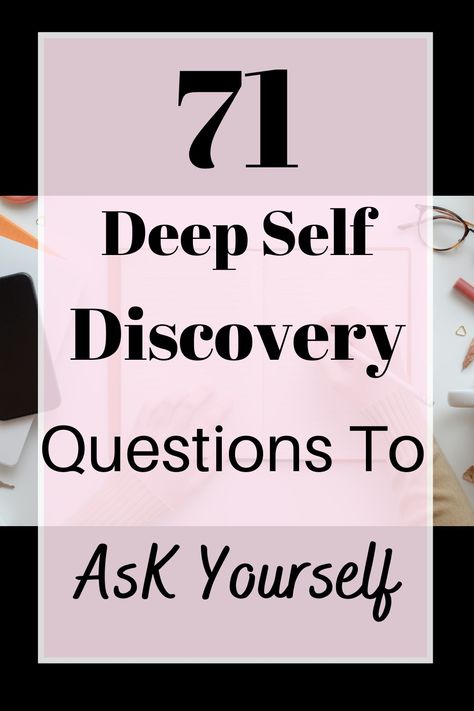 Here are deep self discovery questions to ask yourself for your personal development and personal growth in life. #nikescorner #personalgrowth Deep Self Discovery Questions, Rediscovering Yourself Questions, Life Questions Deep, Deep Questions To Ask Yourself, Questions For Self Discovery, Self Discovery Questions, Powerful Questions, Happy With My Life, Questions To Ponder