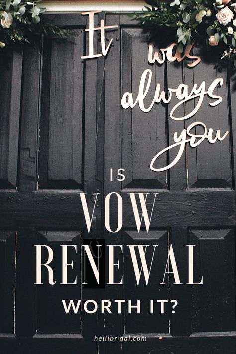 Vow Renewal Vows, Vow Renewal Checklist, Bow Renewal, 10 Year Wedding Anniversary Ideas, Backyard Vow Renewal, 20 Year Vow Renewal, 25th Anniversary Vow Renewal, Renewing Wedding Vows, 25 Years Anniversary