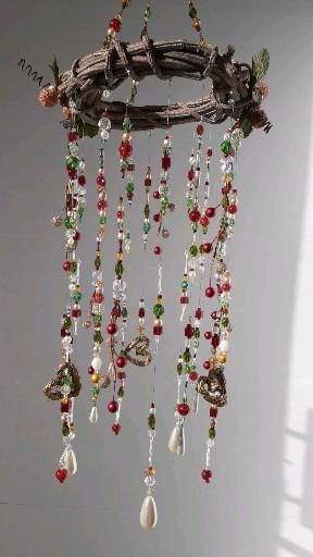 Yard Decoration Ideas, Carillons Diy, Wind Chimes Homemade, Garden Decoration Ideas, Wind Chimes Craft, Renovation Tips, Home Decor Garden, Deco Nature, Diy Wind Chimes