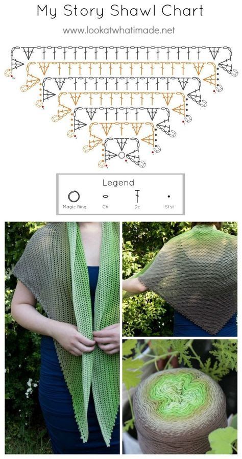 Crochet shawl, Free pattern, and more Pins trending on Pinterest - standjung310@gmail.com - Gmail Poncho Au Crochet, Crochet Shawl Diagram, Crochet Shawl Pattern, Poncho Crochet, شال كروشيه, Knitted Shawl, Crochet Shawl Pattern Free, Shawl Crochet, Crochet Shawls And Wraps