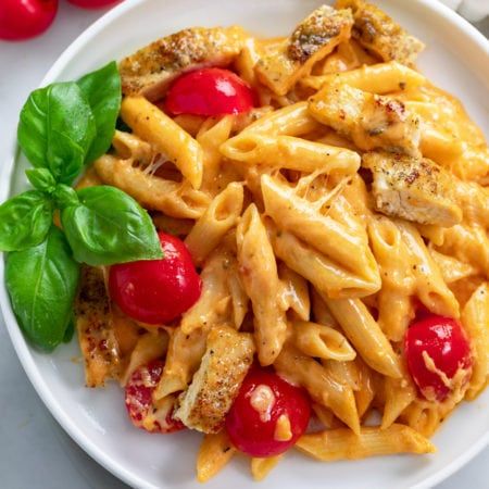 Caprese Pasta - The Cozy Cook Caprese Pasta Recipe, The Cozy Cook, Cozy Cook, Caprese Pasta, Chicken Alfredo Pasta, Beef And Rice, Fresh Tomatoes, Chicken Pasta, Casserole Dishes