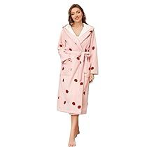 Plus Size Robes, Warm Pajamas, Cute Pajama Sets, Hooded Robe, Floral Pajamas, Soft Cute, Cotton Pajama Sets, Women's Robe, Cute Pajamas