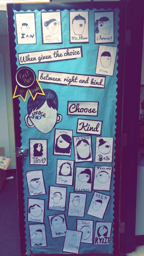 I Love To Read Month Door Decorations, Book Week Door Displays, Door Decorations Book Theme, Classroom Door Decorations Book Theme, School Door Decorations Book Theme, March Is Reading Month Door Decorations, Wonder Book Cover, March Is Reading Month, Wonder Novel