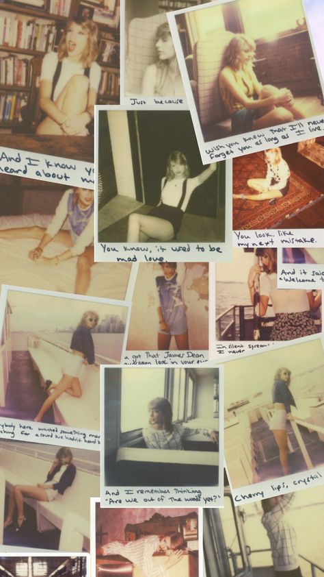 Polaroid collage from Taylor  Swift 1989 album 1989 Aesthetic Taylor Swift, Taylor Swift Wallpaper 1989, Aesthetic Taylor Swift Wallpaper, 1989 Aesthetic, Polaroid Collage, Aesthetic Taylor Swift, Polaroid Aesthetic, I Live You, Silent Scream