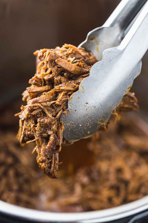 Instant Pot Beef Taco Meat, Shredded Beef For Burritos, Shredded Beef For Enchiladas, Shredded Beef Pressure Cooker, Mexican Shredded Beef Stove Top, Mexican Shredded Beef Dutch Oven, Shredded Beef Recipes Stovetop, Shredded Beef Burrito Recipes, Shredded Beef Quesadillas