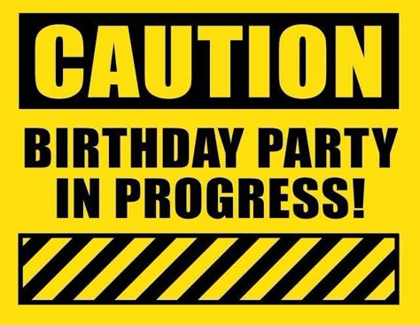 Construction Signs Printable, Construction Party Invitations, Construction Birthday Invitations, Construction Theme Birthday Party, Construction Cake, Construction Theme Party, Construction Birthday Party, Construction Signs, Birthday Party Printables