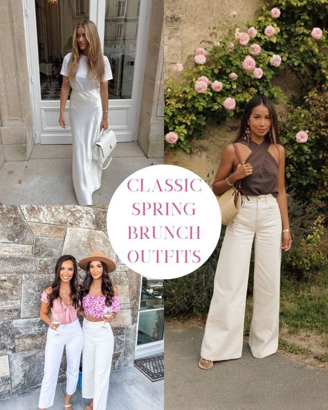 Stylish Brunch Outfit, Brunch Looks Springtime, Brunch Outfit 2023 Spring, Brunch Attire Summer, Spring Lunch Outfit Classy, 30th Birthday Brunch Outfit, Cocktail Brunch Outfit, Scottsdale Brunch Outfit, Outfits For Brunch Summer