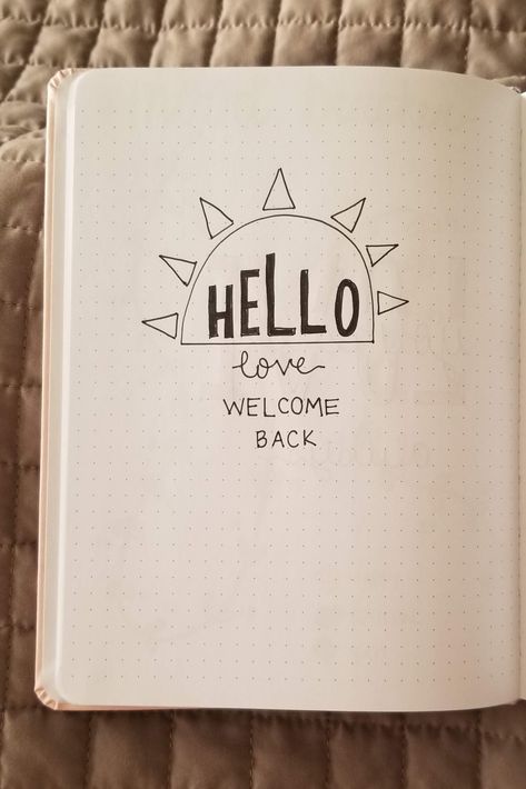 Welcome To My Journal Page Ideas, Bujo Welcome Page, Welcome Page For Journal, Welcome To My Journal Ideas, Welcome Journal Page, Welcoming Page Journal, Journal Welcome Page Ideas, Bullet Journal Welcome Page, Journal 1st Page Ideas