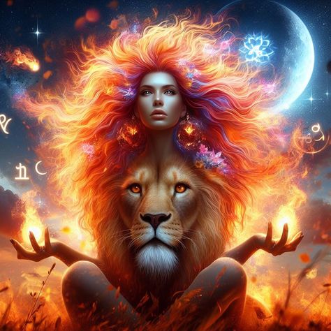 Her majesty - #Leo , the king of the zodiac! 🦁♌️ Known for their outgoing and charismatic personality, Leos are natural leaders who bring warmth and light wherever they go. Their confidence is contagious, and they have a magnetic presence that draws others in. Leos are fiercely loyal and protective of their loved ones, always willing to go above and beyond to make sure they are happy and taken care of. One of the best things about Leos is their generous and giving nature. They are always wil... Lion Aesthetic Female, Lion Woman Art, Leo Background, Leo Goddess, Lion Goddess, Leo Lady, Zodiac Leo Art, Leo Queen, Charismatic Personality