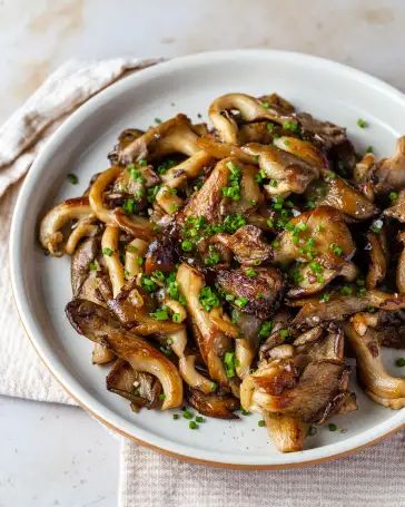 Oyster Mushrooms Recipe (Sautéed) | Kitchn Gourmet Mushrooms, Best Mushroom Recipe, Oyster Mushroom Recipe, Batch Meals, Cooked Oysters, Vegetarian Mains, Mushroom Recipe, Oyster Mushroom, Light Meals