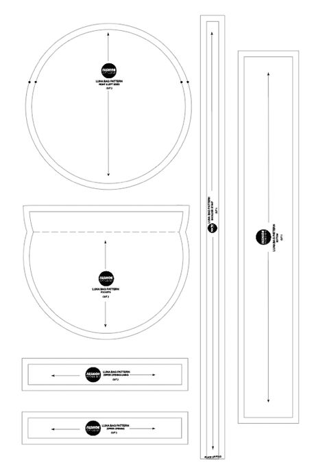 Pattern For Bag, Shoulder Bag Pattern, Oval Bag, Purse Patterns Free, Purse Sewing, Couture Ideas, Circle Purse, Purse Sewing Patterns, Bag Sewing Pattern