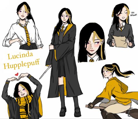 Hufflepuff Characters, Harry Potter Oc, Harry Potter Girl, Achilles And Patroclus, Harry Potter Magic, Harry Potter Hufflepuff, Harry Potter Outfits, Harry Potter Drawings, Hogwarts Mystery