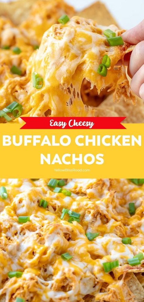 Buffalo Ranch Sauce, Buffalo Chicken Nachos Recipe, Buffalo Chicken Nachos, Chicken Nachos Recipe, Ranch Sauce, Easy Buffalo Chicken, Tortilla Wrap, Buffalo Ranch, Chicken Nachos