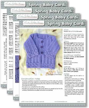 Spring Baby Cardi - Free Pattern – Kristen TenDyke Designs Toddler Knitting Patterns Free, Ravelry Knitting Free, Free Childrens Knitting Patterns, Knit Stitch Patterns Free, Free Baby Sweater Knitting Patterns, Knitted Squares Pattern, Kids Sweater Pattern, Easy Baby Knitting Patterns, Knitting Projects Free