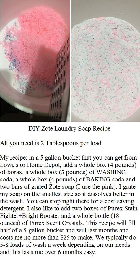 DIY Zote Laundry Soap Recipe Zote Laundry Detergent Diy, Zote Soap Uses, Profitable Homestead, Home Made Laundry Soap, Diy Laundry Detergent Powder, Diy Laundry Soap Recipe, Lash Marketing, Survivor Tips, Zote Soap