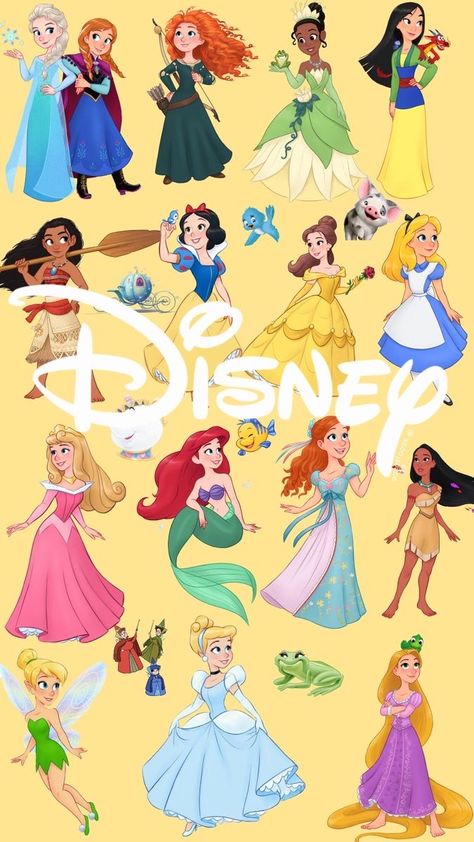 Disney Princess Iphone Wallpaper, Disney Princess Phone Wallpaper, Disney Characters Wallpaper, Disney Princess Characters, Animation Disney, Disney Princess Aurora, Disney Princess Artwork, Disney Princesses And Princes, All Disney Princesses