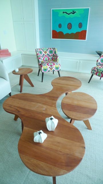 Organic Shape Furniture Design, Organic Shape Furniture, Blob Furniture, Blob Table, Organic Shape Table, Organic Office Design, Organic Tables, Curvy Table, Squiggle Table