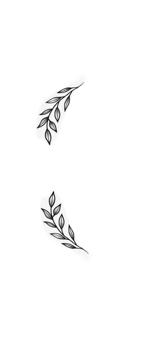 Leaf Tattoo Template, Leaves Finger Tattoo Stencil, Laurel Vine Tattoo, Leaf Stencil Tattoo, Small Tattoos Leaves, Laurel Leaves Drawing, Geometric Vine Tattoo, Finger Leaf Tattoos For Women, Vine With Leaves Tattoo