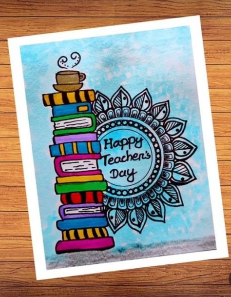 You have more 💡ideas like my page . 𝙵𝚊𝚝𝚑𝚞𝚣. 𝙳𝚊𝚑𝚕𝚒𝚊.. 𝙰𝚛𝚝𝚜. 💜. Teacher Day Rangoli, Teachers Day Rangoli Designs, Teachers Day Drawing Ideas For Students, Teachers Day Painting Ideas, Teacher Day Drawings Ideas, Teachers Day Drawing, Teachers Day Special, Happy Teachers Day Card, Libra Art