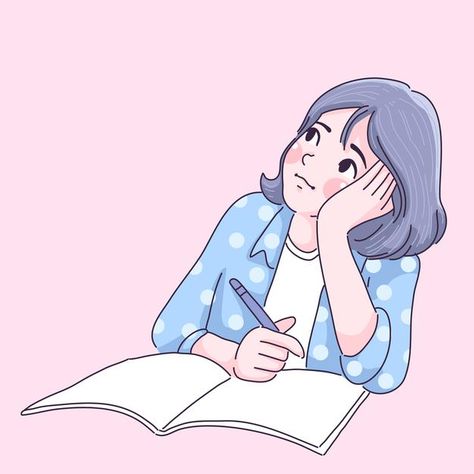 Student feeling hard with homework | Premium Vector #Freepik #vector #education #woman #girl #house Students Drawing Sketch, Study Girl Drawing, Reading Book Illustration, Homework Drawing, Reading Books Illustration, Studying Girl, Tired And Sleepy, Office Cartoon, Dream Drawing