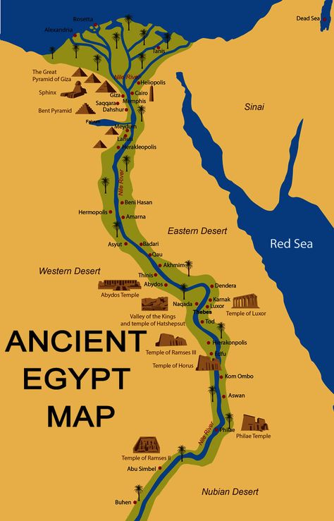 ancient egypt map The Nile River Ancient Egypt, Egyptian Mystery School, Map Of Ancient Egypt, Map Of Egypt Printable, Nile River Ancient Egypt, Egyptian Beliefs, Ancient Egypt Facts, Egypt Facts, Ancient Egypt Map