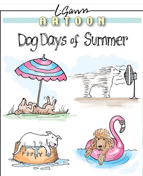 Dog Days of Summer Dog Days Of Summer Quotes, Dog Days Of Summer, Dog Day Afternoon Movie, Dog Junk Journal, Summer Short Sleeve T-shirt With Dog Print, Whimsy Stamps, Craft Blog, Dog Days, Baby Mobile