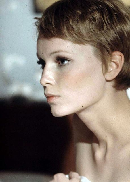 Mia Farrow Buzzed Hair, Mia Farrow, Pixie Hair, Short Pixie Cut, Short Haircut, Brigitte Bardot, Short Pixie, Famous Faces, Pixie Hairstyles