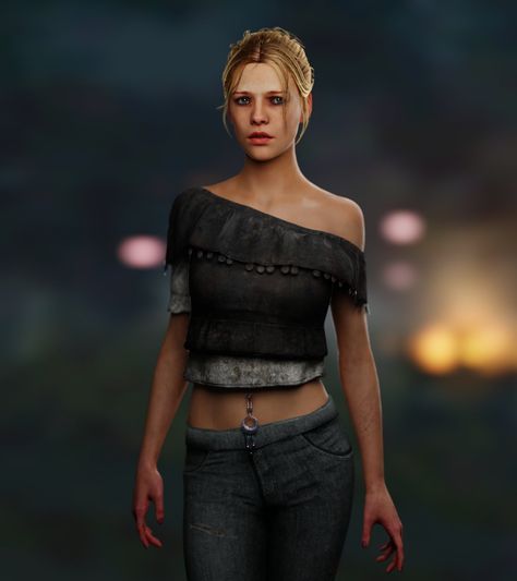 Megan Thomas, Meg Thomas, D20 Modern, Dead By Daylight, Game Illustration, Ps4 Games, Resident Evil, My Girl, Funny